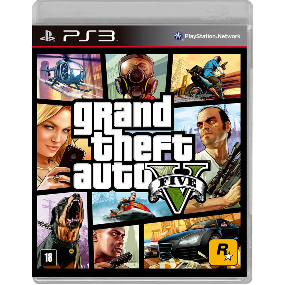Jogo GTA V (Grand Theft Auto V) PS3 - Game Mania